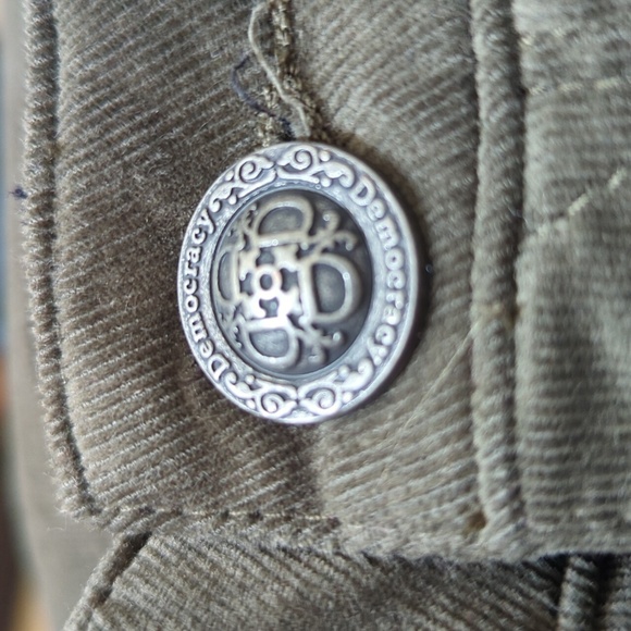 Democracy Natalie Ab Solution Straight Leg Corduroy Dark Green 2P - Picture 10 of 16